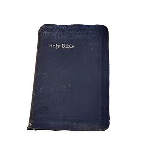 Winston Holy Bible King James Version Vintage 1930s Self Pronouncing Leather